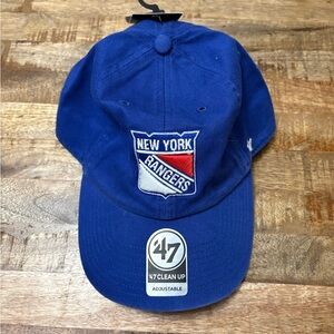 47 Brand Royal Blue New York Rangers Hat